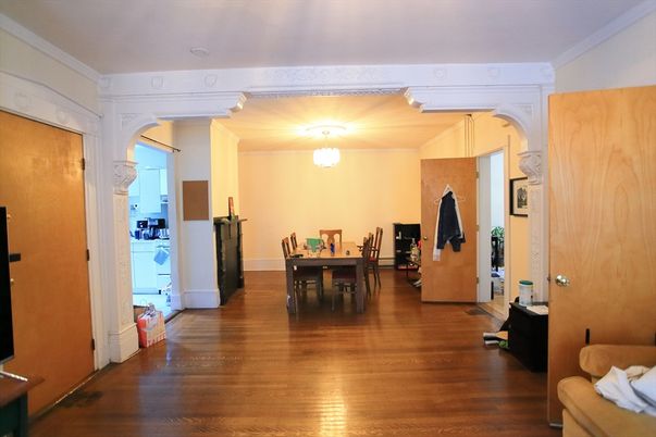 Dining room, Interior, Wood Texture Flooring