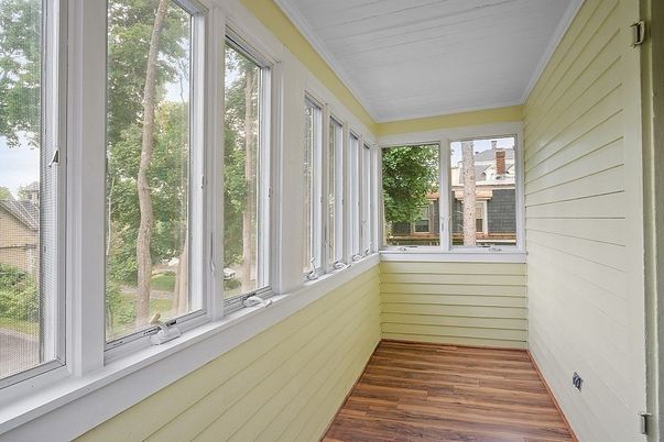 Interior, Sun Room, Wood Texture Flooring
