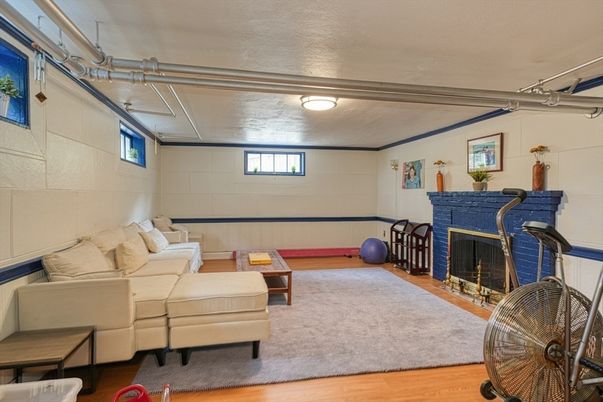 Fireplace, Interior, Living room, Wood Texture Flooring