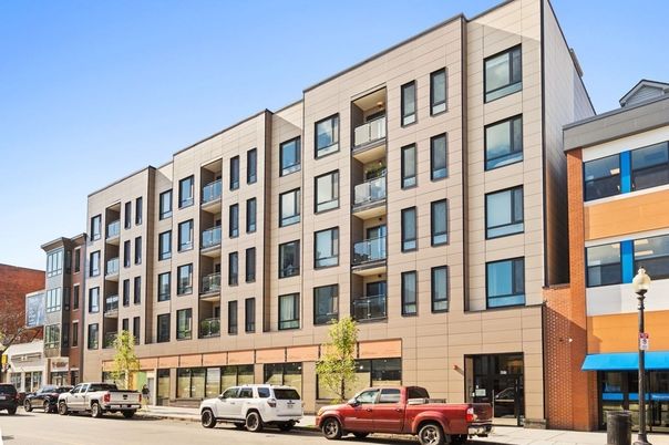 Exterior, Facade, Condo Building
