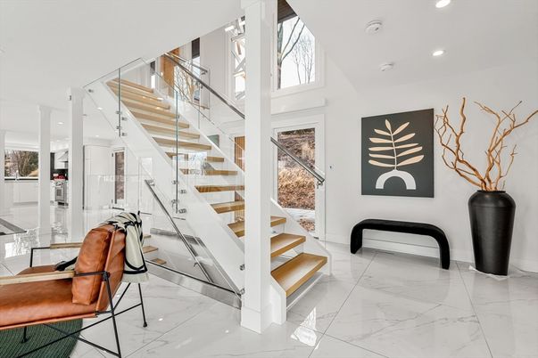 Interior, Marble, Recessed Lighting