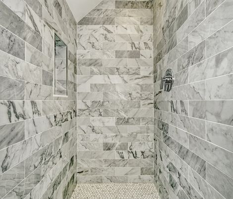 Bathroom, Interior, Marble Walls
