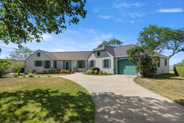 Attached, Backyard, Exterior, Facade, Cape Cod