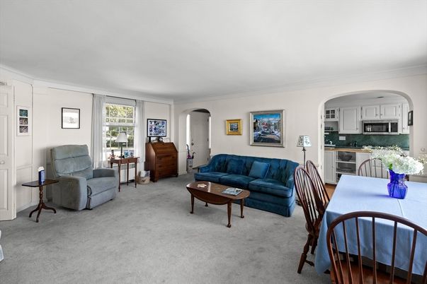 Dining room, Interior, Kitchen, Living room, Stainless Steel Appliances