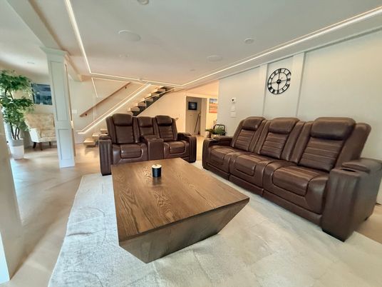 Home Theatre Room, Interior, Living room, Recessed Lighting, Theatre Room