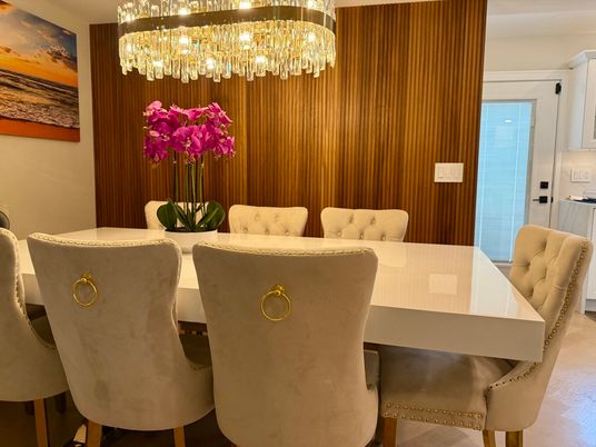 Chandelier, Dining room, Interior