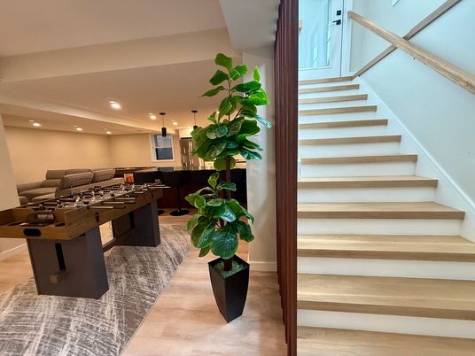 Game Room, Interior, Pendant Lights, Recessed Lighting