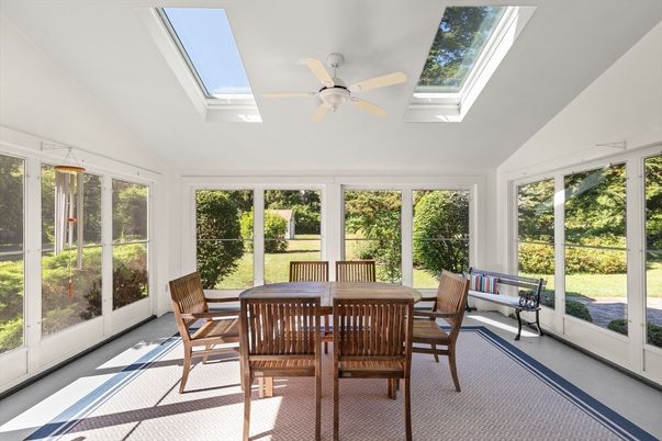 Dining room, Glass Ceilings, Interior, Sun Room