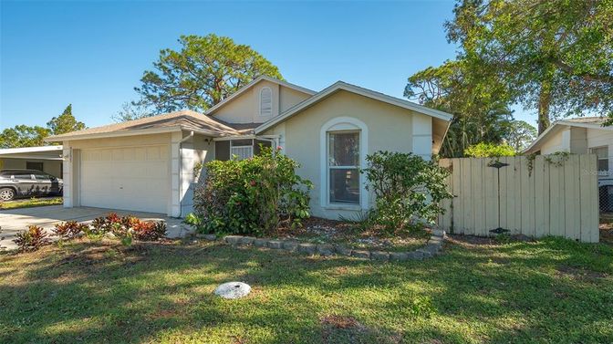 Attached, Backyard, Exterior, Facade, None