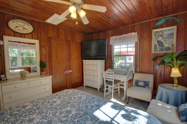 Home Office, Interior, Wooden Ceilings, Wooden Walls