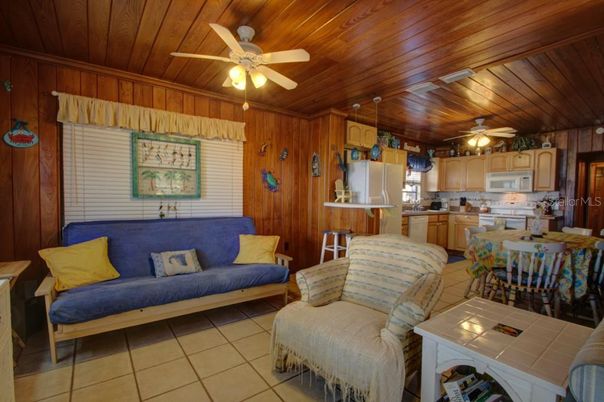 Dining room, Interior, Kitchen, Living room, Wooden Ceilings, Wooden Walls