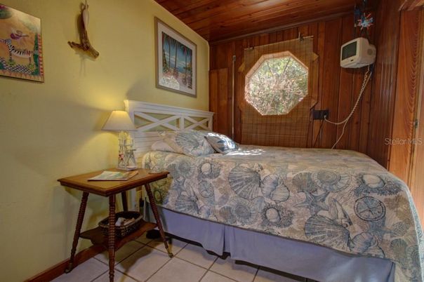 Bedroom, Interior, Wooden Ceilings, Wooden Walls