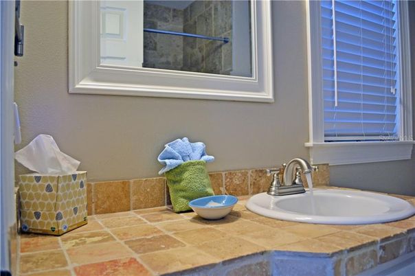 Bathroom, Interior, Tile Countertops