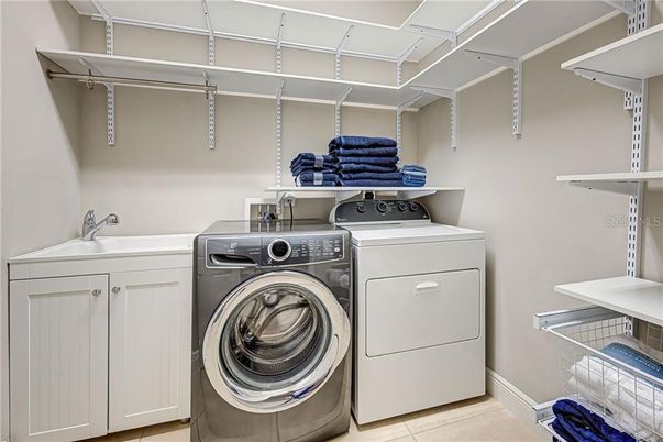 Interior, Washer