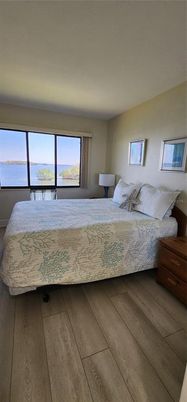 Bedroom, Interior, Water, Wood Texture Flooring