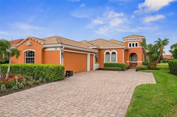 Attached, Backyard, Exterior, Facade, Mediterranean