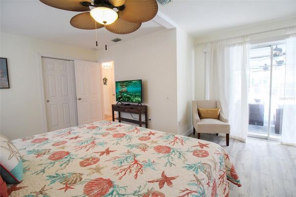 Interior, Bedroom, Wood Texture Flooring