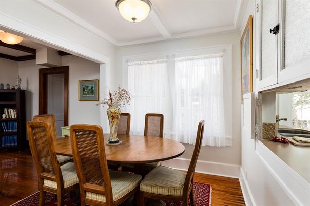 Dining room, Interior, Wood Texture Flooring