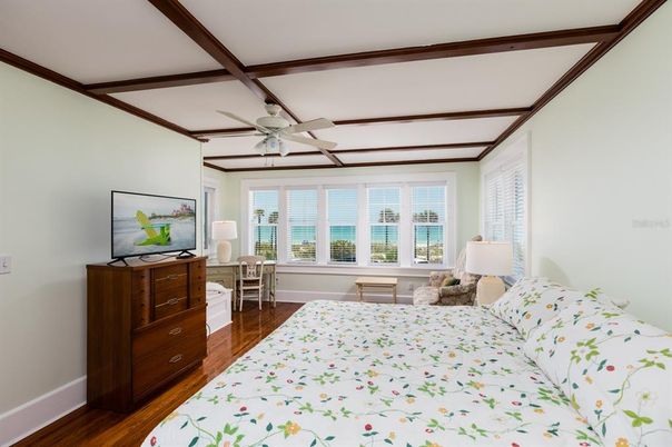 Bedroom, Interior, Wooden Beams, Wood Texture Flooring