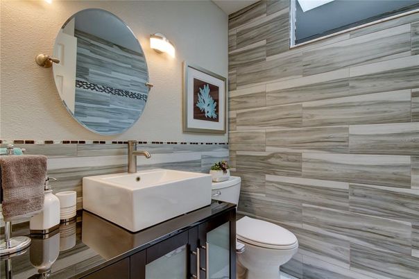 Bathroom, Interior, Wooden Walls