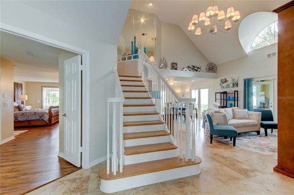 Chandelier, Interior, Recessed Lighting, Wood Texture Flooring