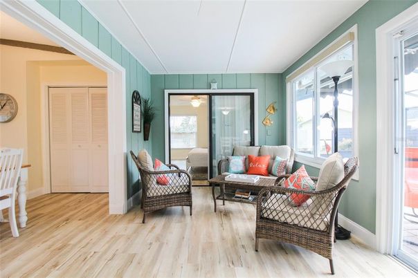 Interior, Bedroom, Wood Texture Flooring, Living room