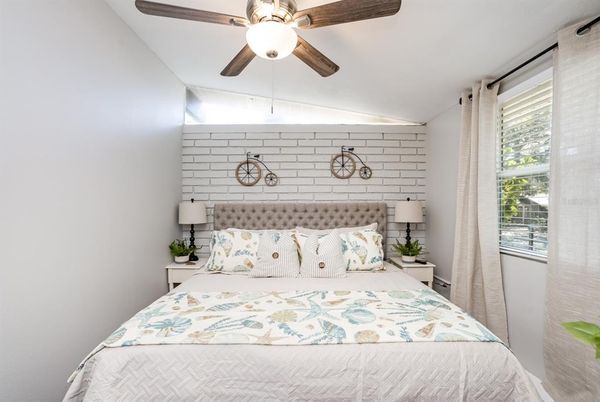 Bedroom, Interior, Stone Walls