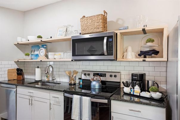 Interior, Kitchen, Stainless Steel Appliances