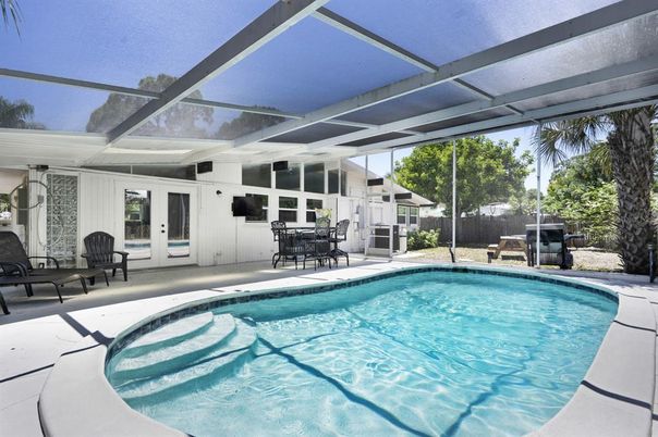 Dining room, Glass Ceilings, Interior, Pool, Sun Room