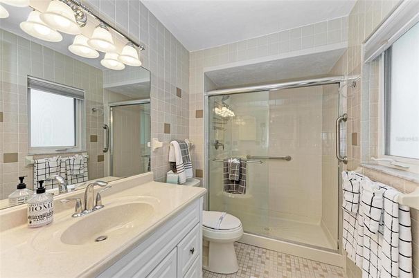 Bathroom, Glass Shower, Interior