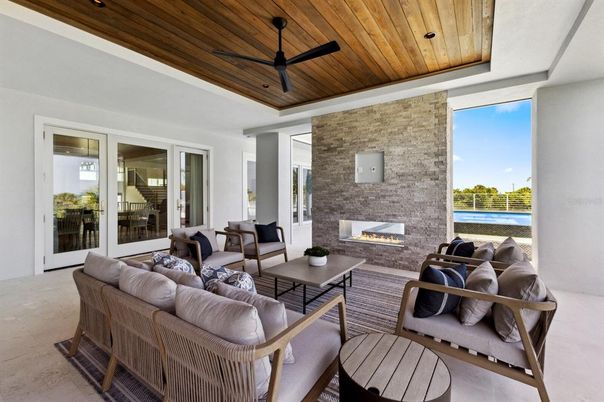 Fireplace, Interior, Living room, Stone Walls, Wooden Ceilings
