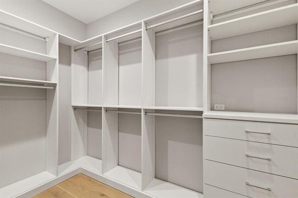Interior, Walk-in Closets, Wood Texture Flooring