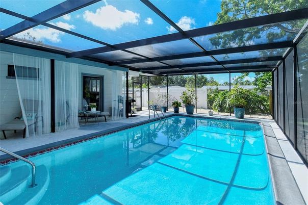 Glass Ceilings, Interior, Pool, Sun Room