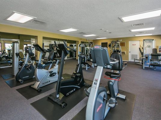 Fitness Equipment, Gym, Interior, Recessed Lighting