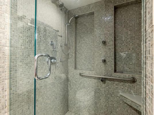 Bathroom, Glass Shower, Interior