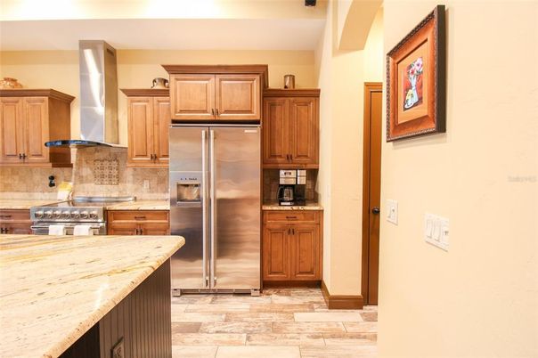 Interior, Kitchen, Stainless Steel Appliances, Ceramic Tile