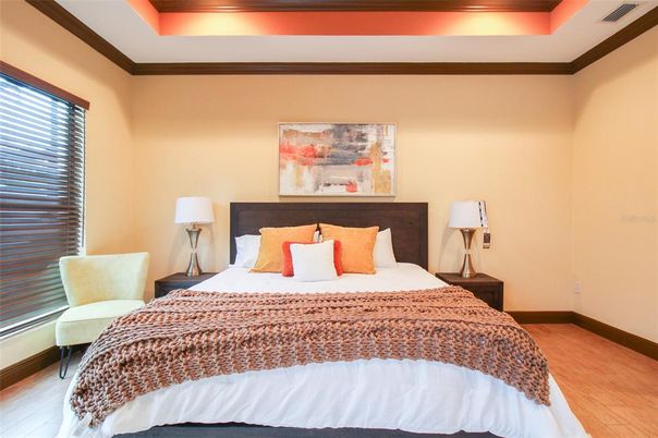 Interior, Bedroom, Wood Texture Flooring