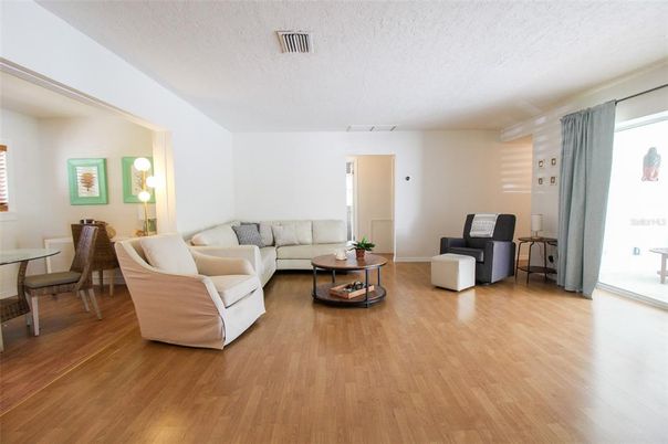 Interior, Wood Texture Flooring, Living room, Dining room