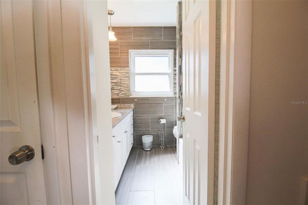 Interior, Bathroom, Wood Texture Flooring, Wooden Walls