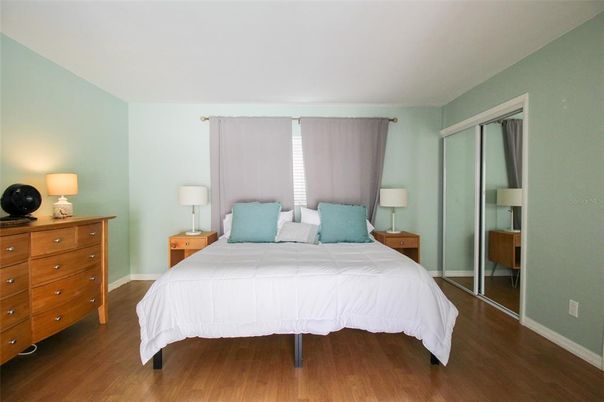 Interior, Bedroom, Wood Texture Flooring