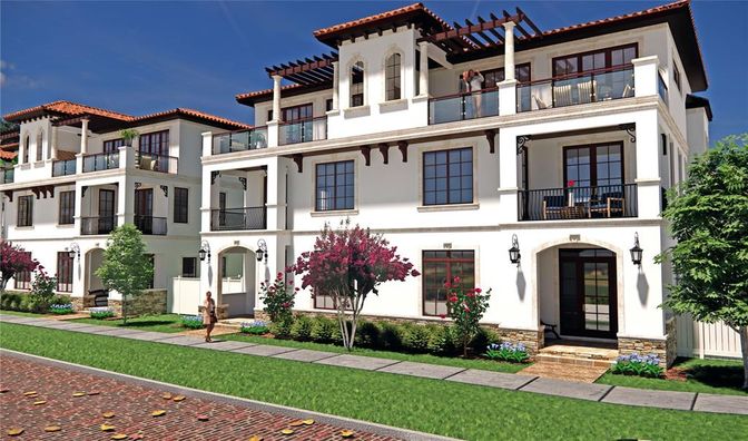 Exterior, Facade, Mediterranean