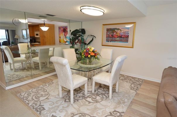 Dining room, Interior, Kitchen, Pendant Lights, Wood Texture Flooring