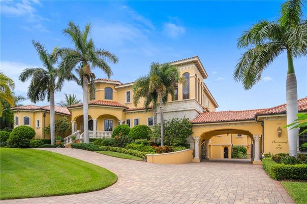 Attached, Backyard, Exterior, Facade, Mediterranean