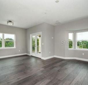 Empty room, Interior, Wood Texture Flooring