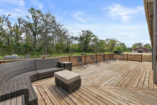 Exterior, Wood Texture Flooring