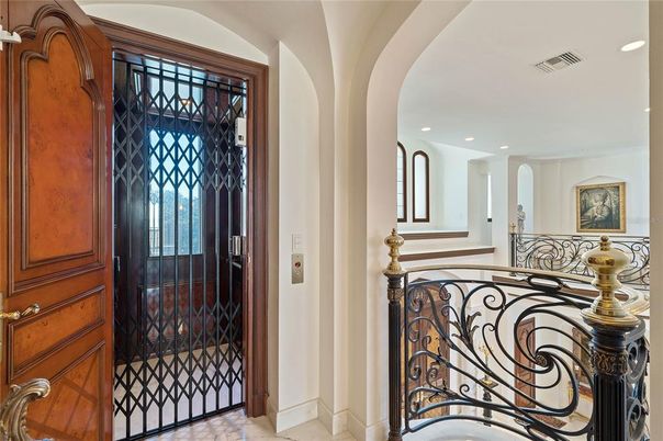 Elevator, Interior, Recessed Lighting