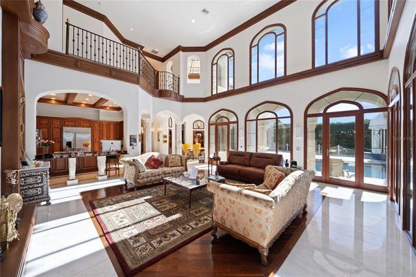 Interior, Kitchen, Living room, Recessed Lighting