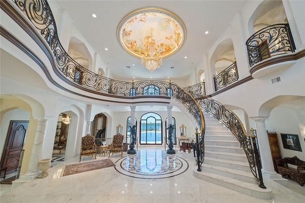 Chandelier, Interior, Recessed Lighting