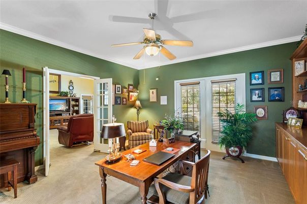Home Office, Interior, Piano