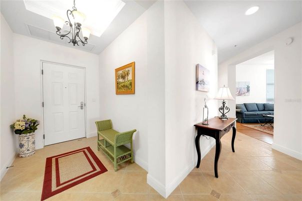 Chandelier, Interior, Recessed Lighting